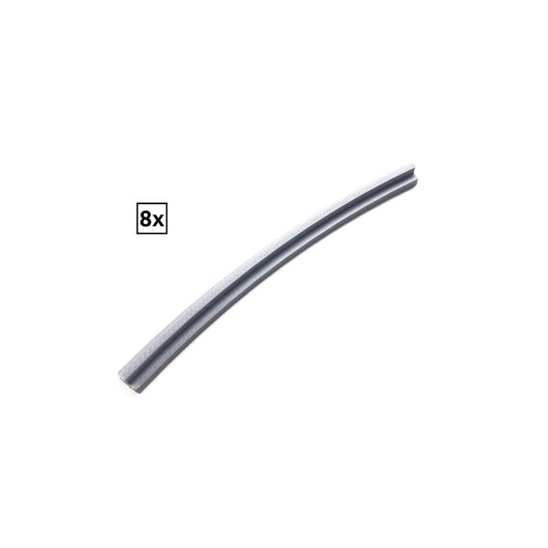 Gebogen Rails R38,5 R40D - 8 stuks